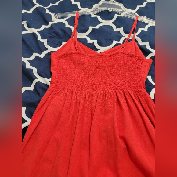 Red jumpsuit. Size M - Picture 6 of 10